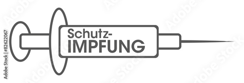 Spritze Schutzimpfung