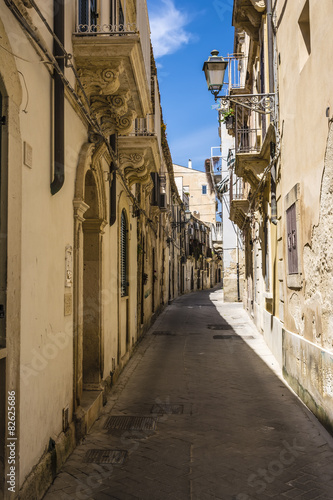 Ortigia Alley  Syracuse  Sicily  Italy