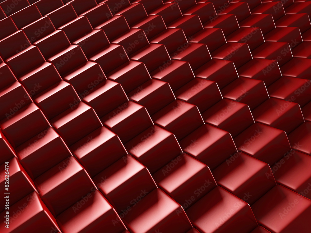 Red Blocks Abstract Shiny Background Red Blocks Abstract Shiny Background