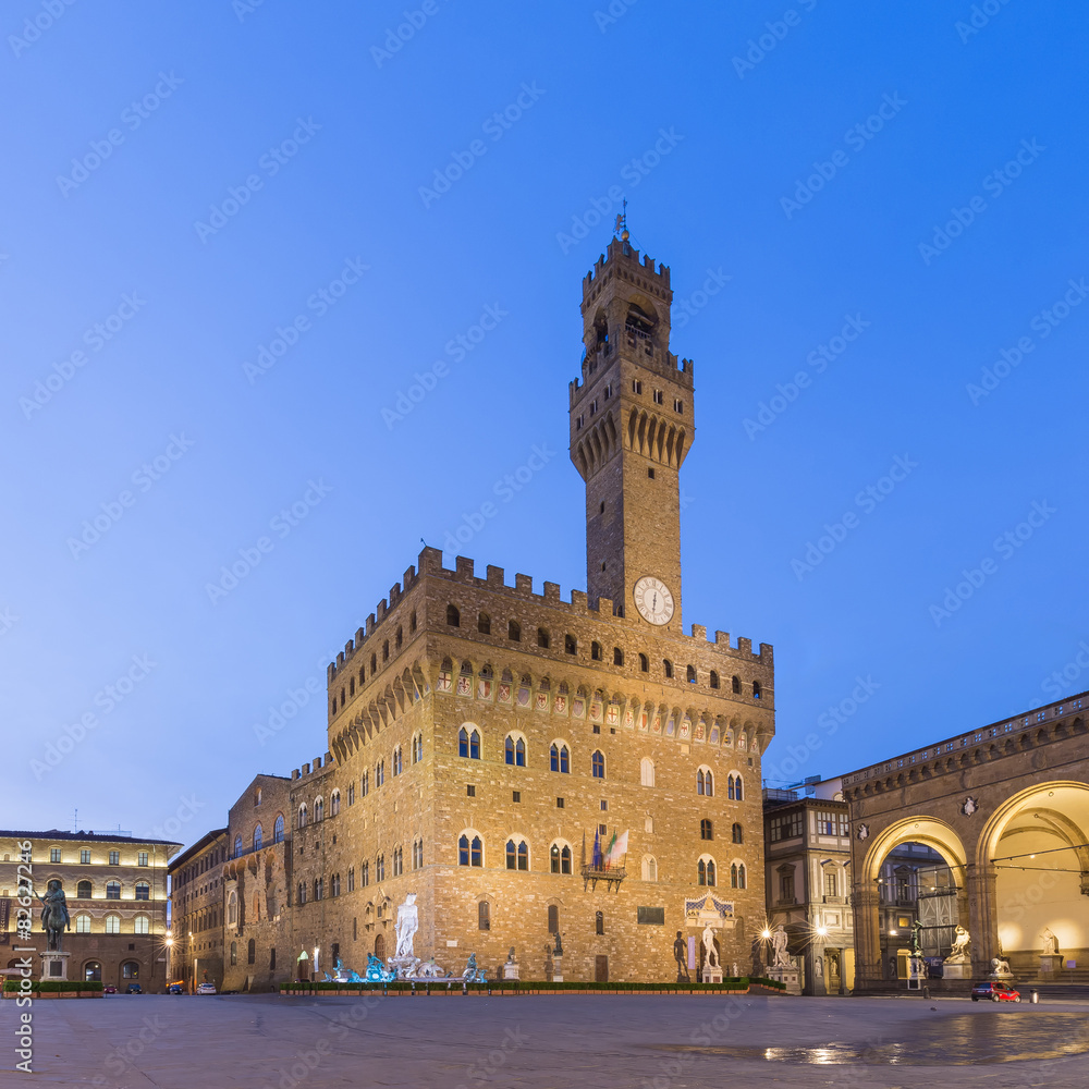 Piazza Della Signoria in Florence, Italy