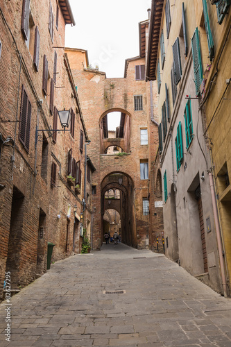 Siena Town in Tuscany  Italy.