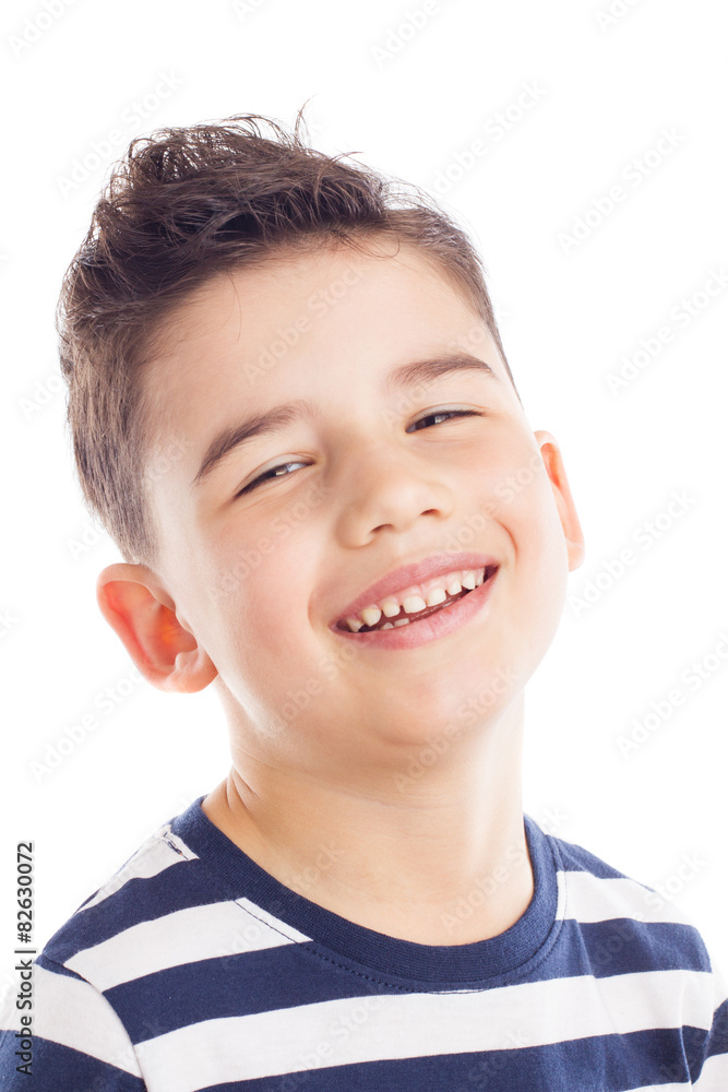 Cheerful and happy boy Cheerful and happy boy