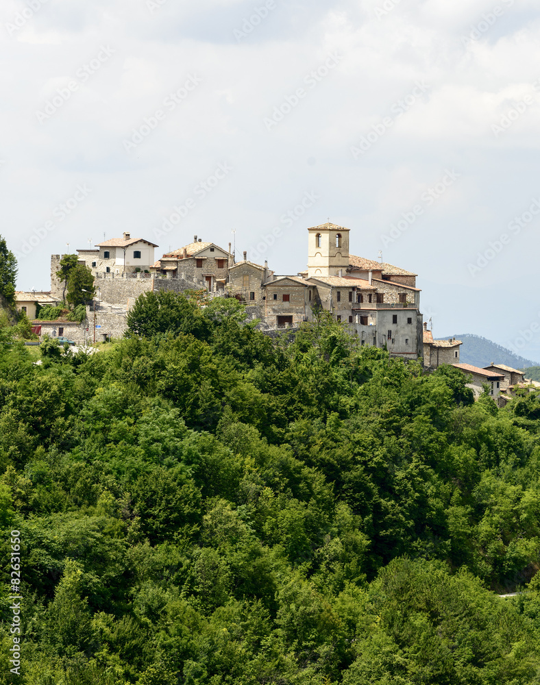 Morro Reatino, italian village