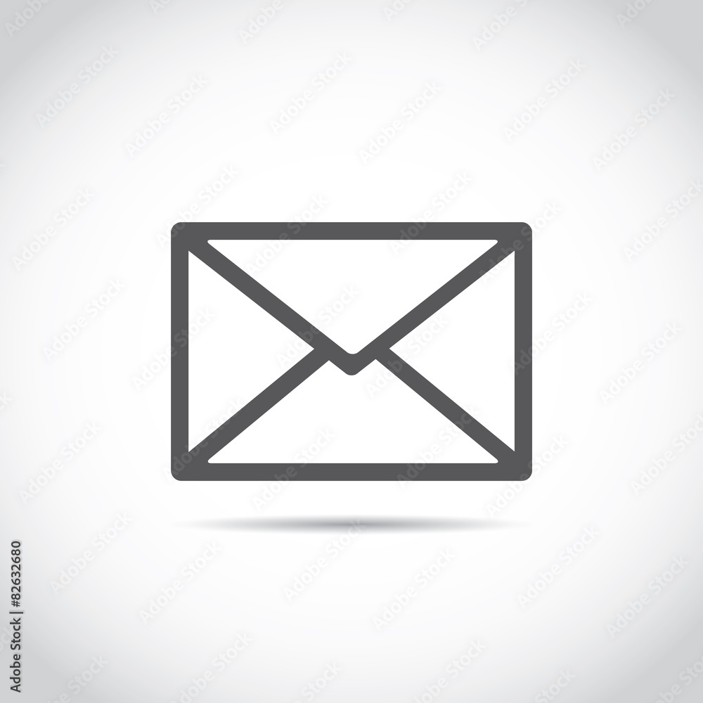Postal envelope sign. e-mail symbol . icon envelope. Postal envelope sign. e-mail symbol . icon envelope.