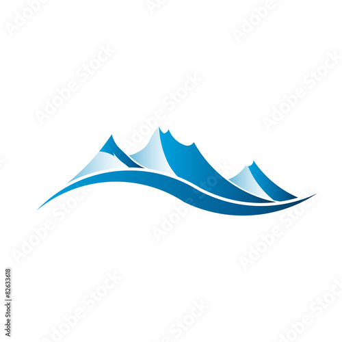  Mountains image logo