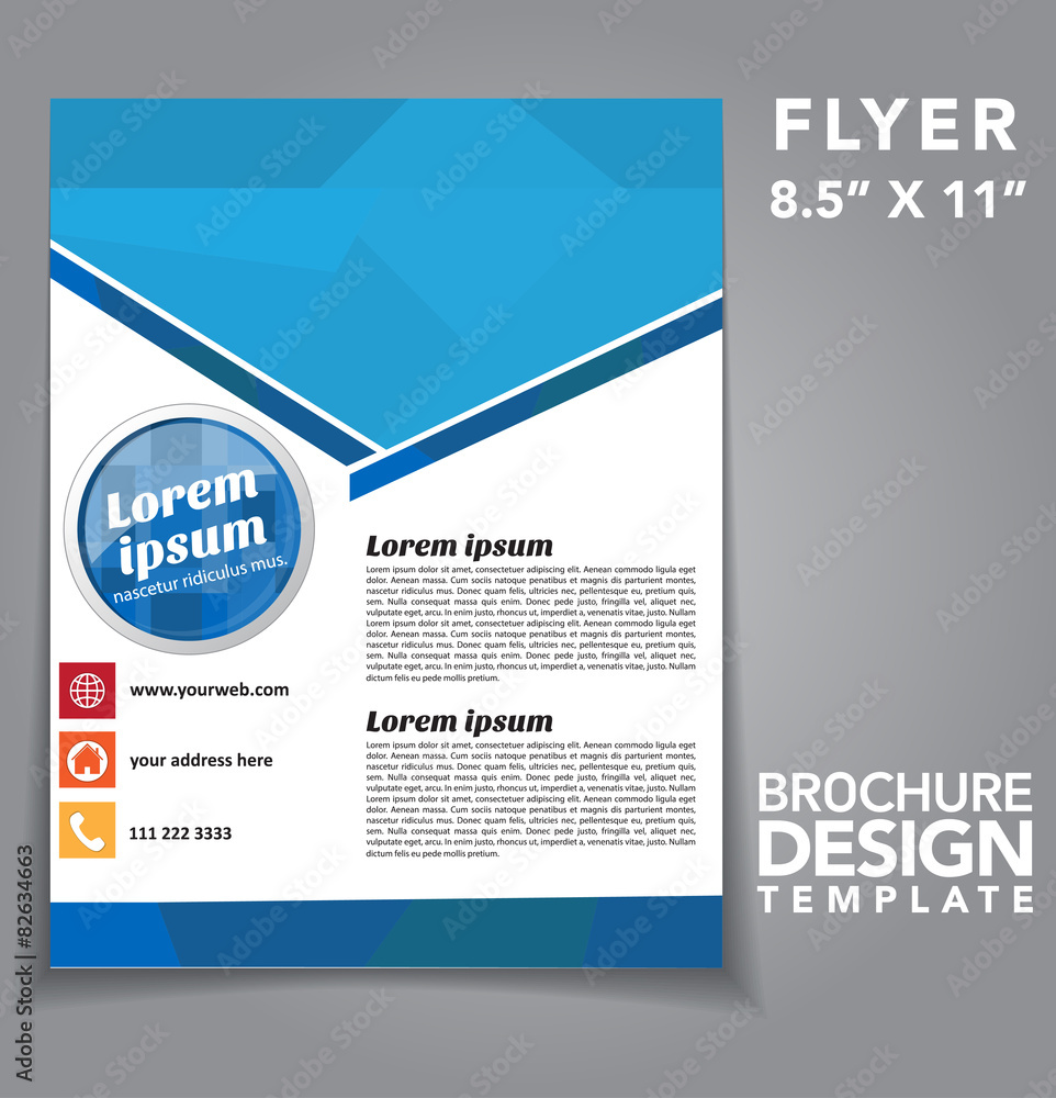 Flyer Brochure Vector Design Flyer Brochure Vector Design