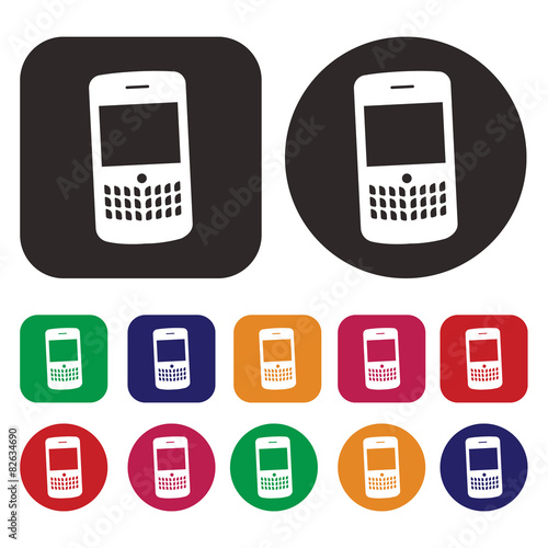 Phone icon. Vector illustration