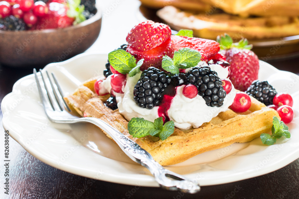Tasty waffles Tasty waffles