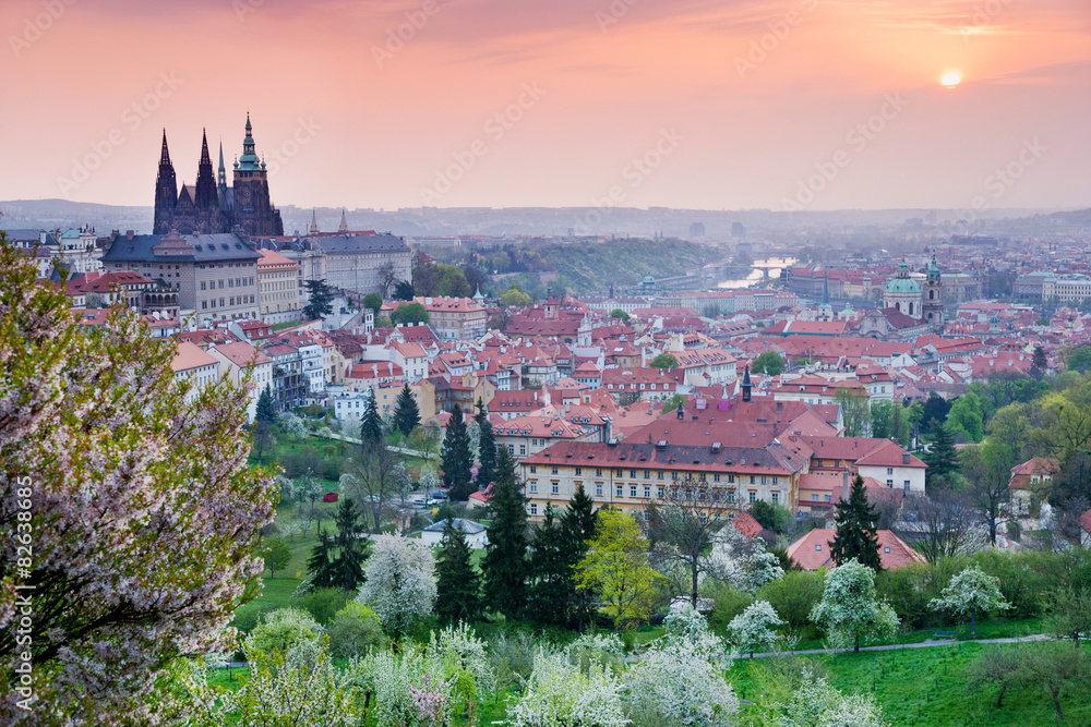 Prague castle, Lesser town, Prague (UNESCO), Czech republic