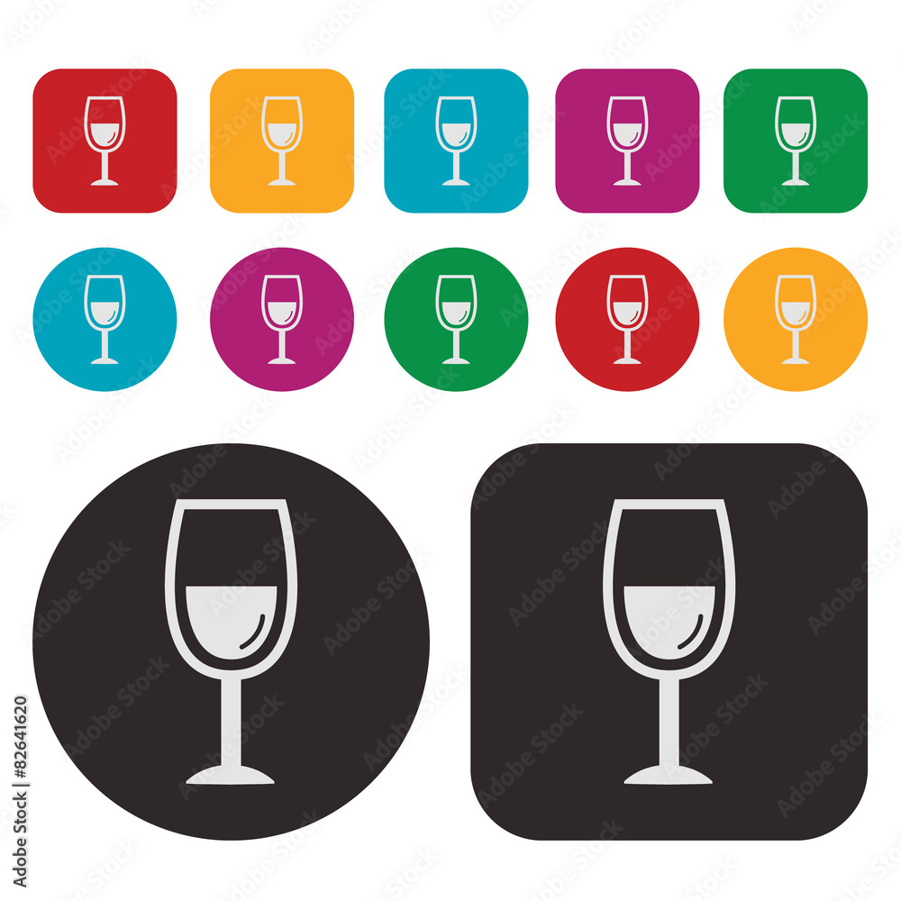 Party icon / Wine Glass icon Party icon / Wine Glass icon