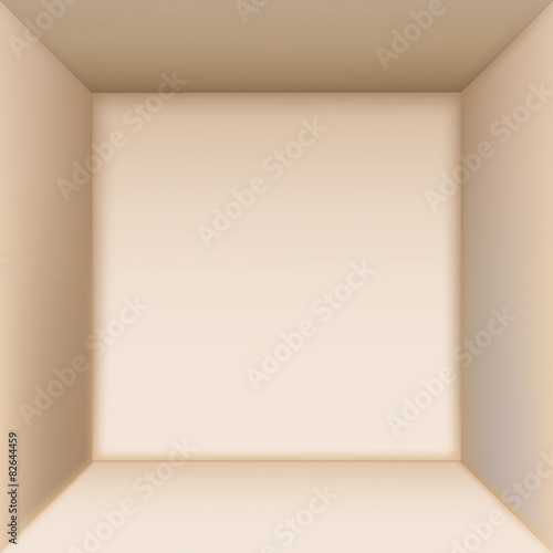 Box top view. 