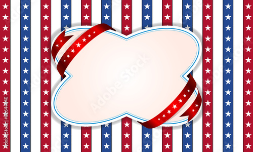 4th of July independence day background.