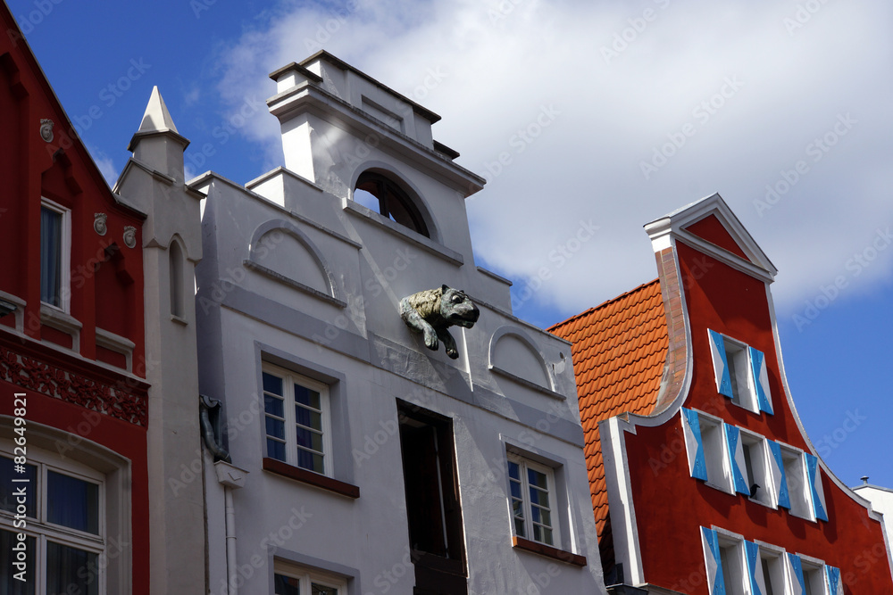 Baudenkmal in der historischen Altstadt Wismar