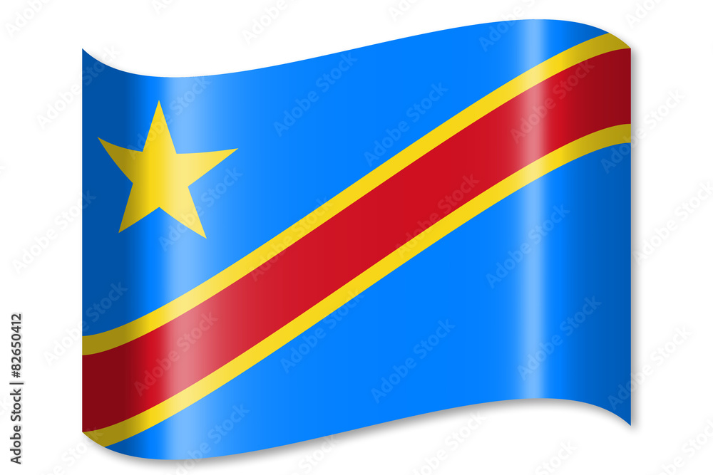 Waving flag concept Waving flag concept