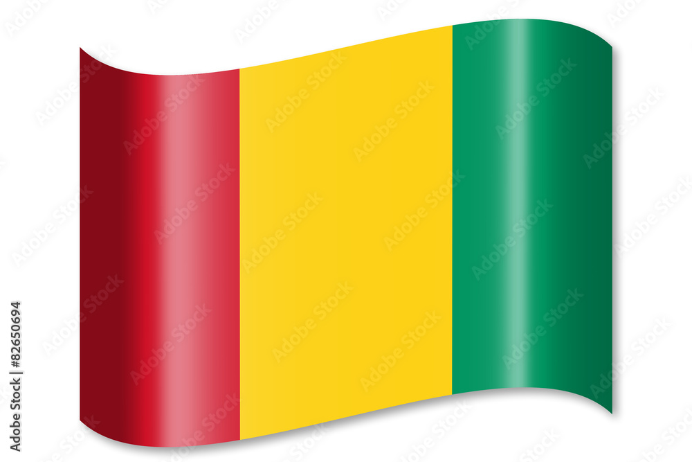 Fototapeta premium Waving flag concept