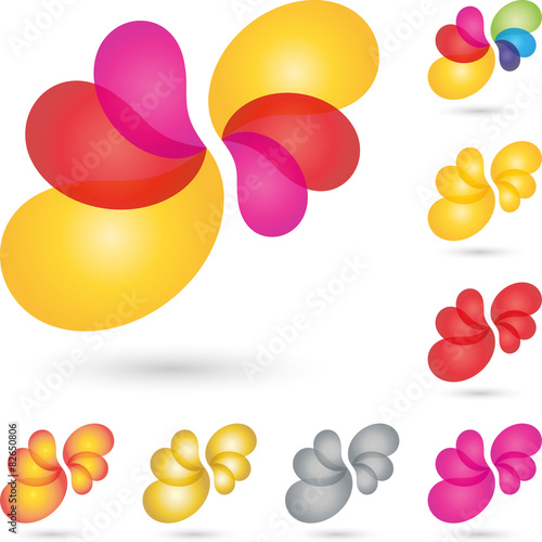Kosmetik, Wellness, Logo, Tropfen
