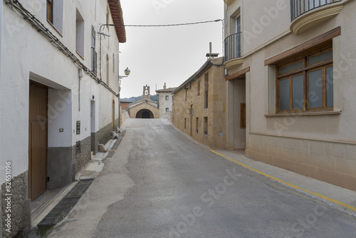 Calles de Beceite  Teruel  Espa  a .
