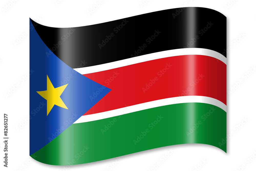 Waving flag concept Waving flag concept