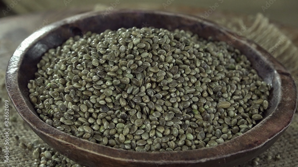 Portion of rotating Hemp Seeds (not seamless loopable) Portion of rotating Hemp Seeds (not seamless loopable)