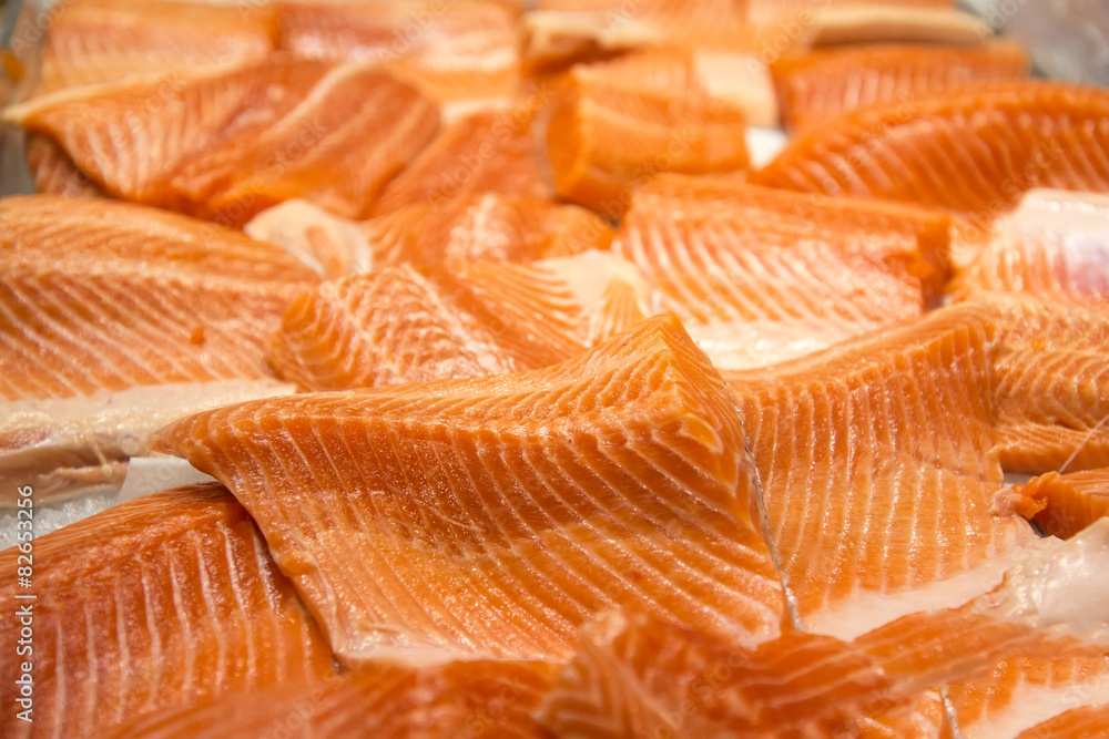 Salmon filet Salmon filet