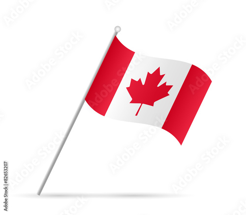 Canada  Flag Illustration