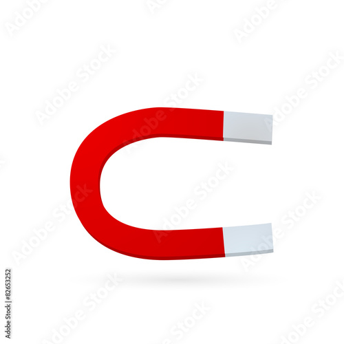 Horseshoe Magnet Illustration