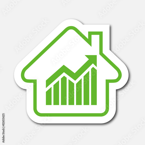 Logo maison et dépenses.