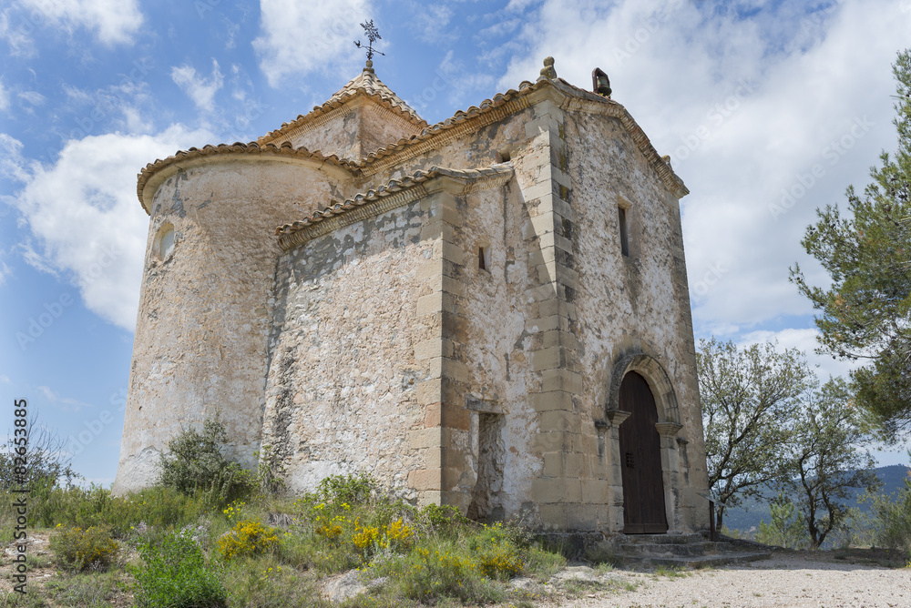 Ermita de Santa Bárbara (Fuentespalda, Teruel-España).