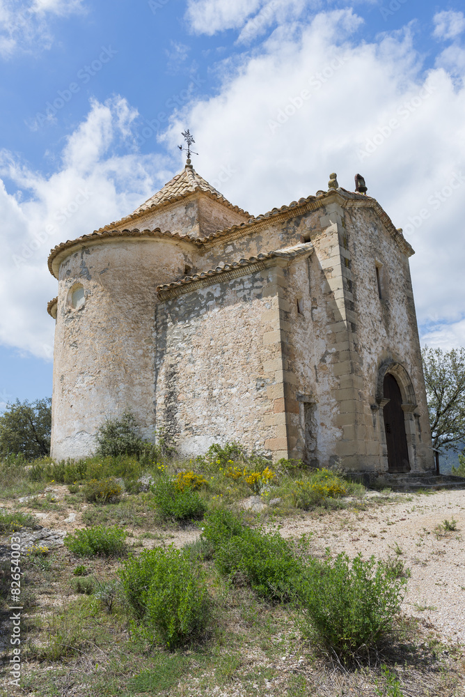 Ermita de Santa Bárbara (Fuentespalda, Teruel-España).