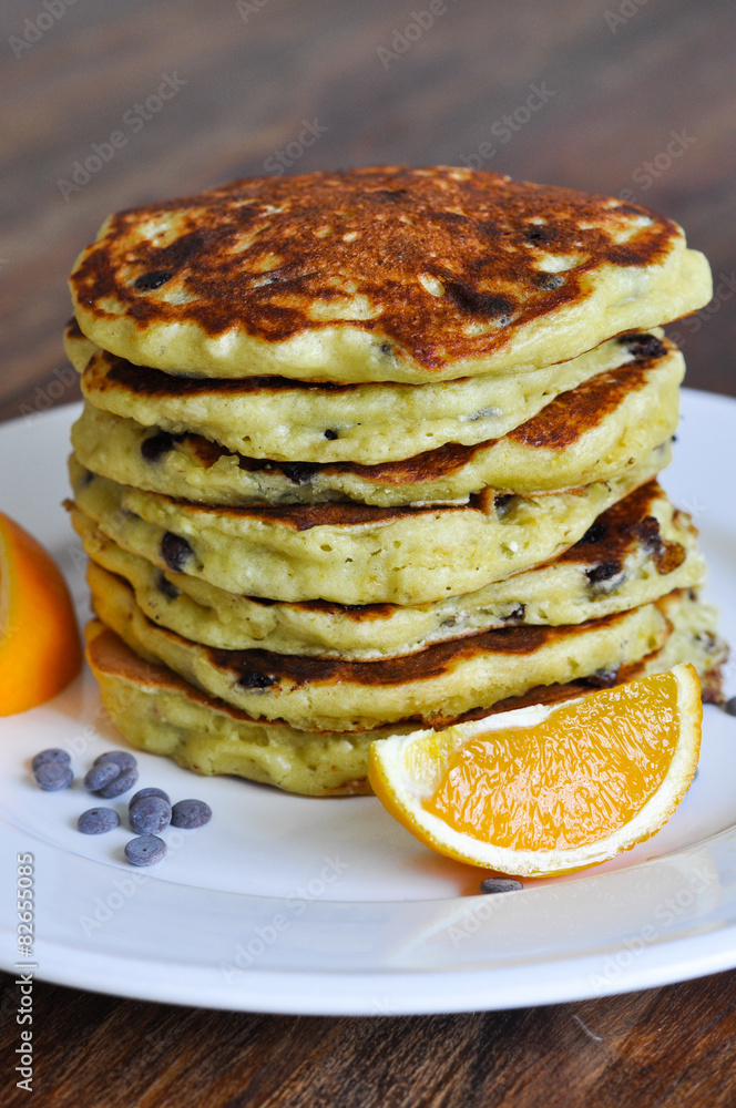 Orangenpfannkuchen Orangenpfannkuchen