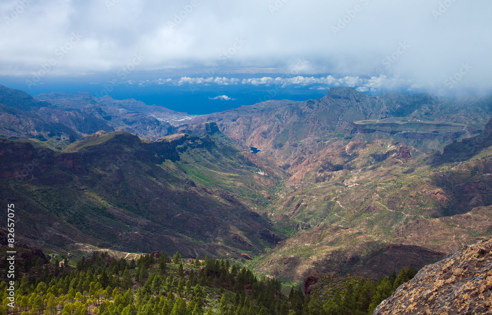 Gran Canaria, Las Cumbres - the highest areas of the island