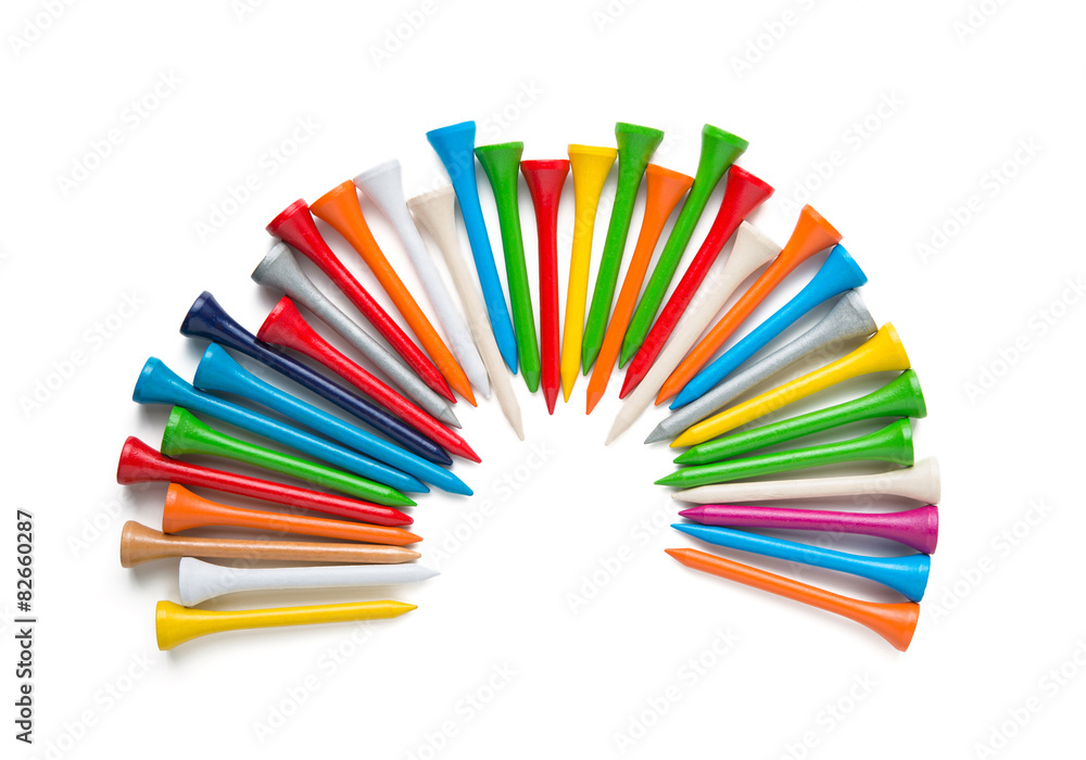 Obraz premium golf tees