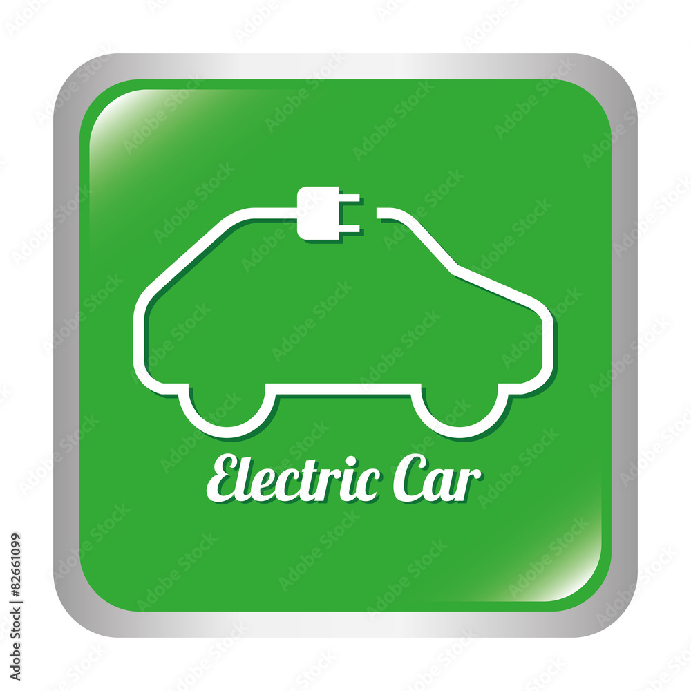 Fototapeta premium electric car