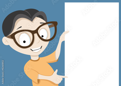 Vector illustration. Boy.