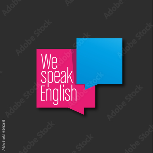 we speak english