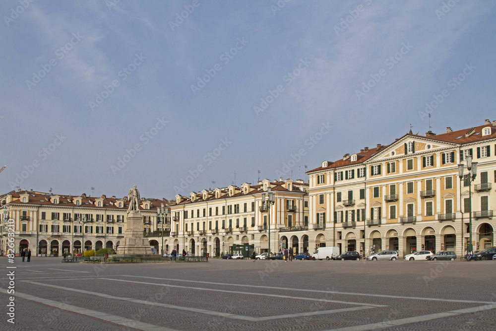 Piazza Galimberti in Cuneo