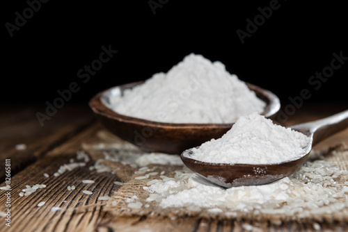 Portion of Rice Flour