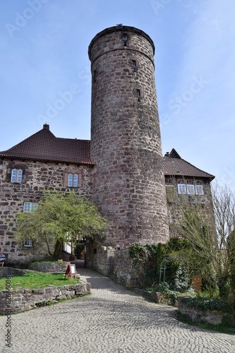 Die Burg Ludwigstein in Nordhessen photo