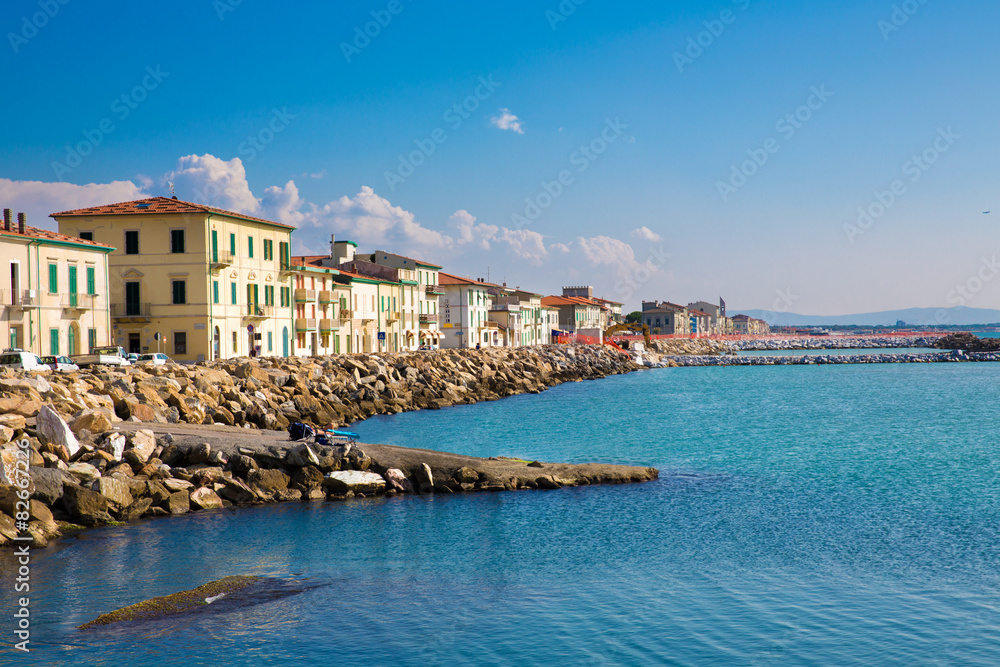 Tuscany sea town