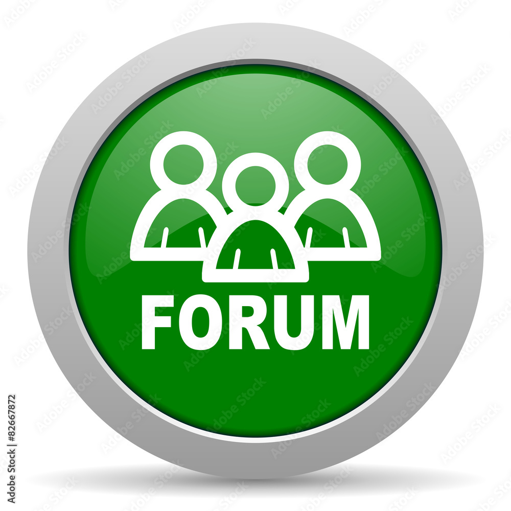 forum green glossy web icon forum green glossy web icon