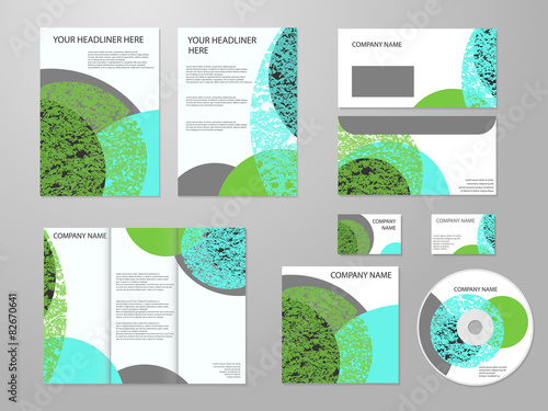 Wallpaper Mural Professional corporate identity or business kit  Torontodigital.ca