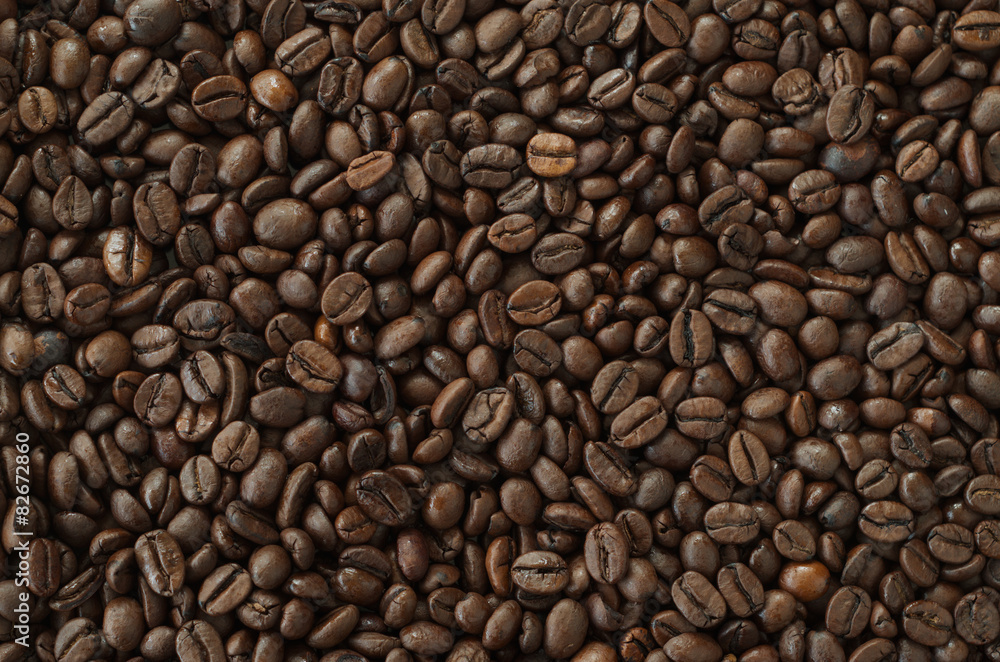 Roasted coffee beans, background texture
Roasted coffee beans, background texture