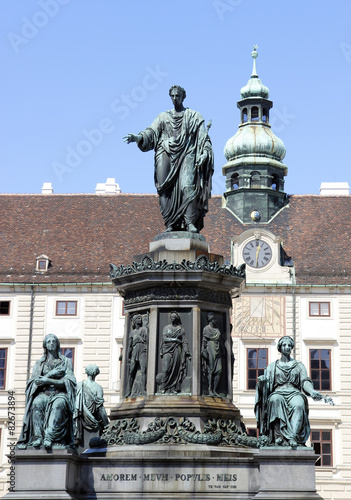 Statue of Francis II in Vienna, Austria