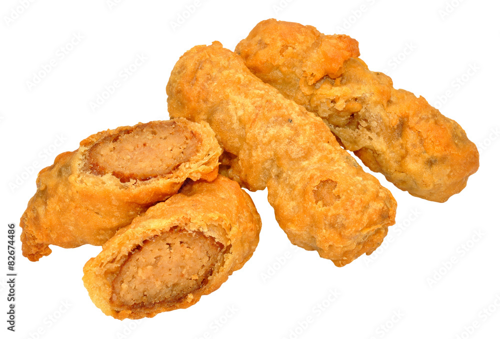 Battered Sausages Photos Adobe Stock