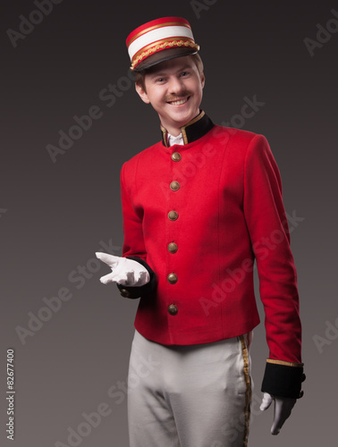 Portrait of a concierge (porter)