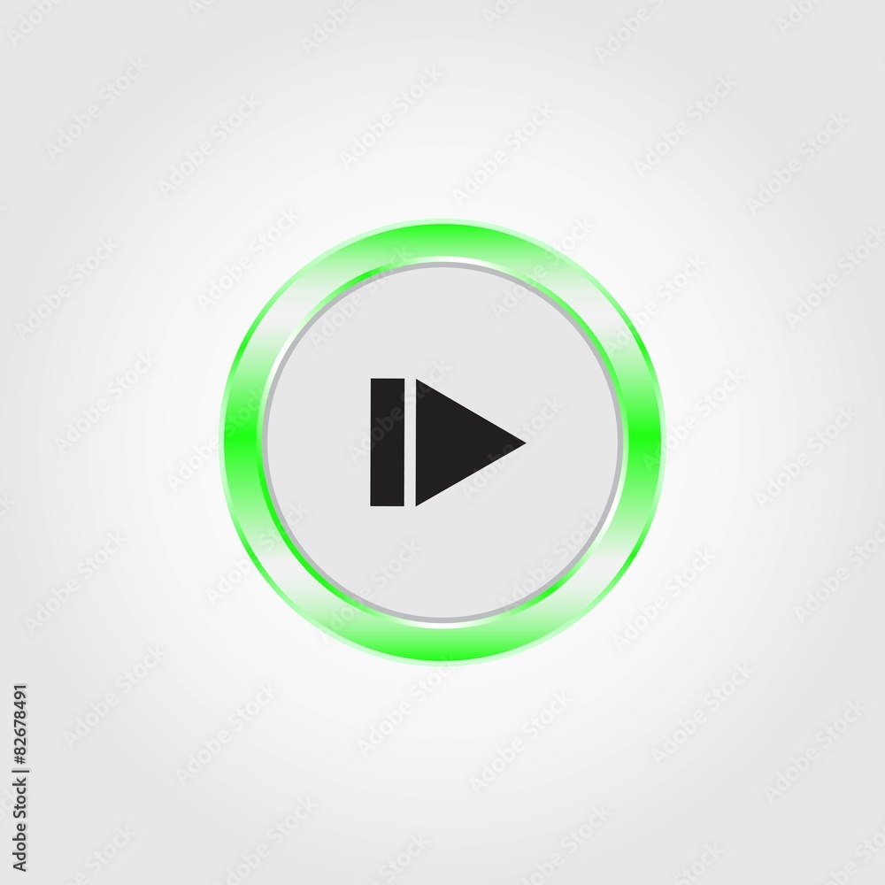 Vector round button Vector round button