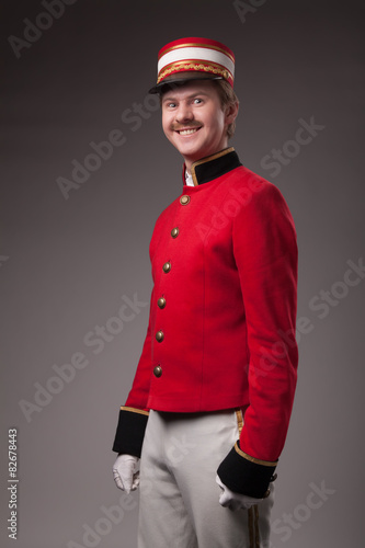 Portrait of a concierge (porter)