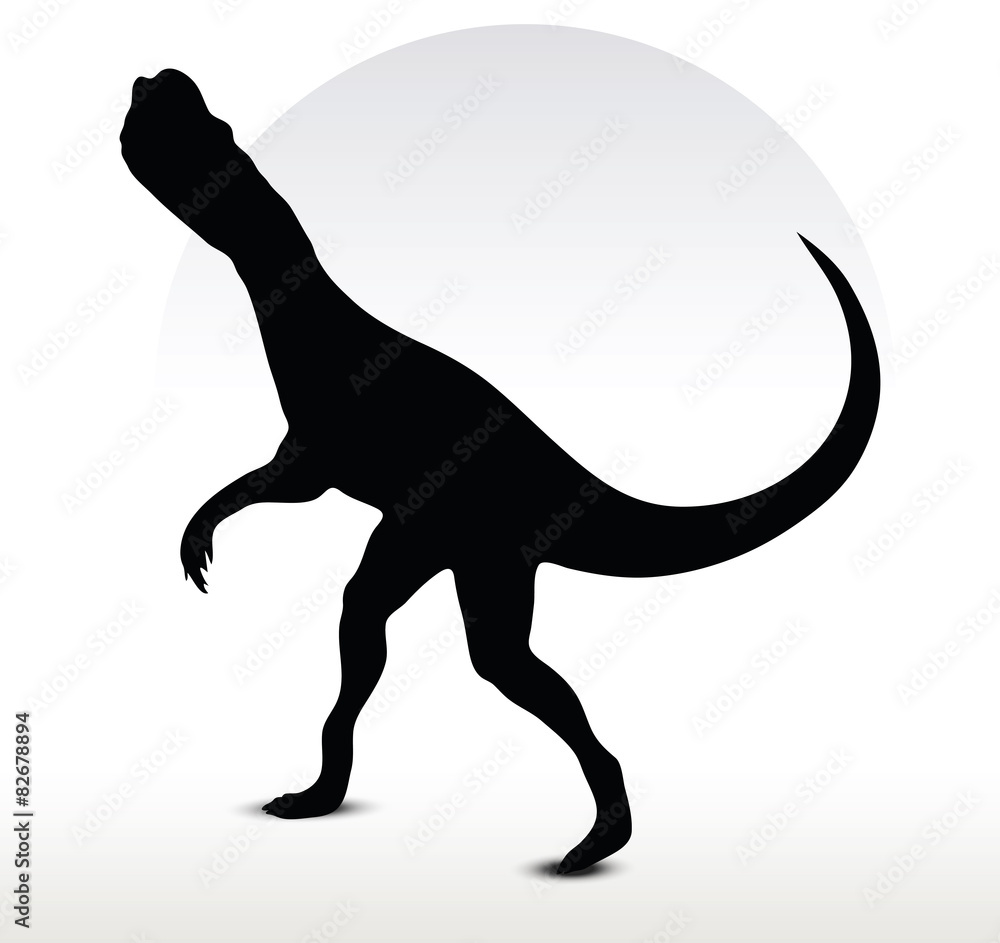 Fototapeta premium dinosaurs dilophosaurus