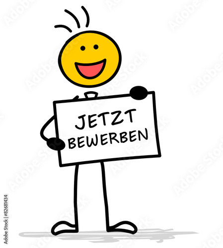 Strichmännchen - jetzt bewerben
