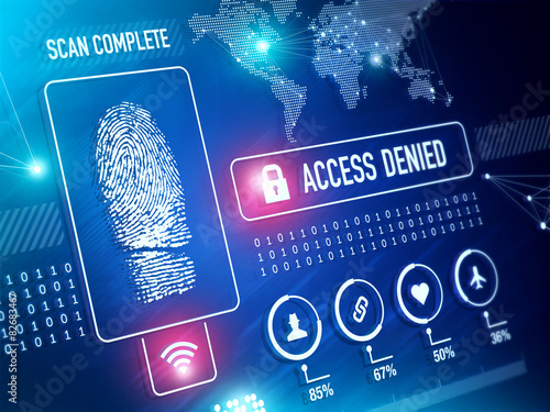 Security Technology Biometrics Scan